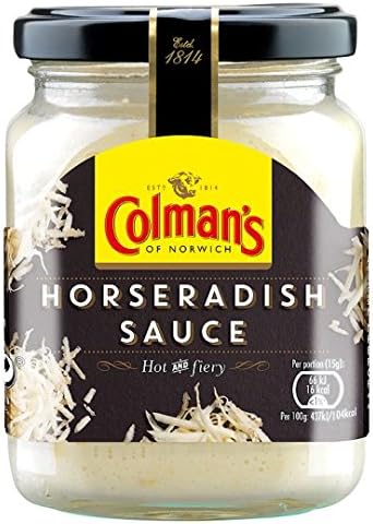 Original Colmans Horseradish Sauce Imported From The UK England