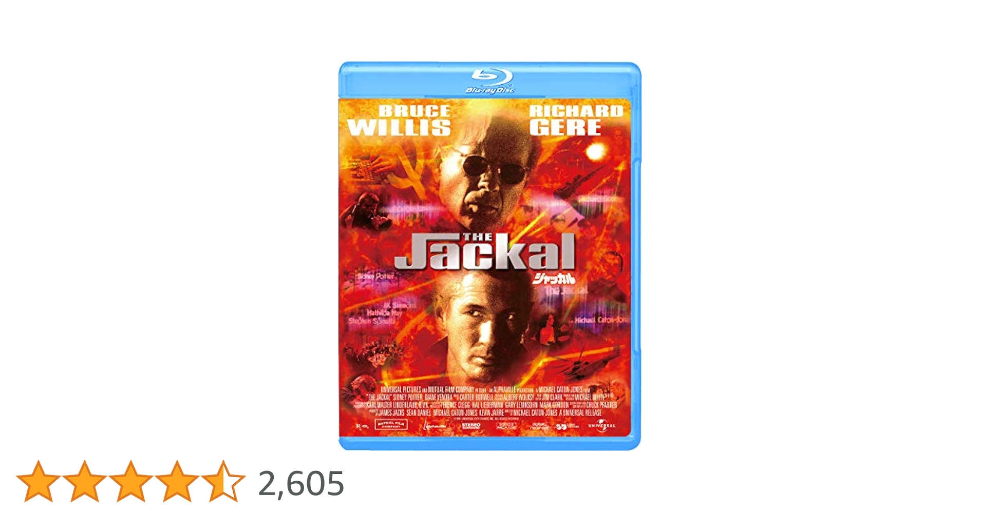 ジャッカル [Blu-ray] Amazon.co.jp: ジャッカル [Blu-ray] : ブルース・ウィリス