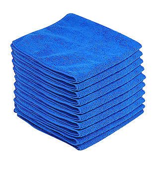 Autoglaze Microfiber Cloth - (Pack of 10)- Specially formulated for Car Care