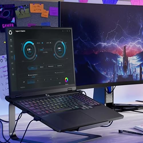 Legion 5 - Computer portatile da gioco con tecnologia AI, WQXGA OLED da 15", 165 Hz, Intel Core Ultra 7 255HX (>i9-14900HX), SSD DDR5 da 1 TB da 32 GB, GeForce RTX 5070 8 GB DLSS4 | Win11 Pro - Notebook - Immagine 6