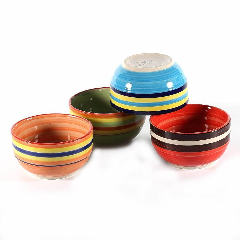 Set Stoviglie Giapponesi Rosso E Fiori Di Ciliegio – Servizio Per 2 Persone, In Porcellana