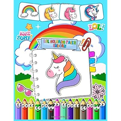 Cute Unicorn Coloring Pages: Includes 100 Little Togo Ubuy