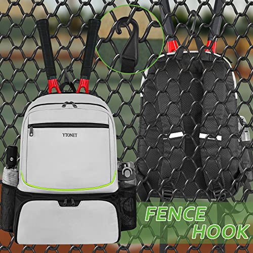 Image of Ytonet Tennis Bag Tennis Backpack for Women Men 2 Rackets