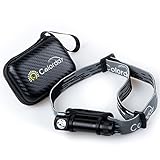 Ultralight Waterproof LED Headlamp Flashlight, 150 Lumens, 1.2oz, Compact, Full–metal body, Best gift for Running, Camping, Kids, Hiking, Cycling, Caving, 1 Energizer AA battery Included.Colorday