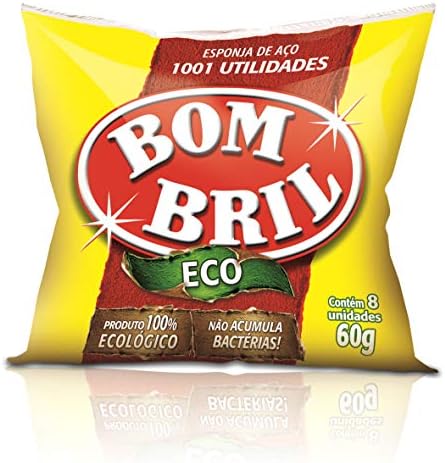 Esponja de Aço 8 Unidades, Bom Bril
