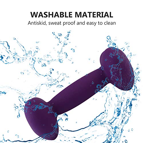 ABOOFAN 2 unidades de equipamento profissional de fitness doméstico com halteres em formato de coraç