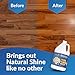 Sheiner's Super Formula Hardwood Floor Cleaner Concentrate for Hardwood Flooring, Bamboo Flooring, Laminate Wood Flooring, Engineered Hardwood Floors, and Natural Wood Furniture, 1 Gallon