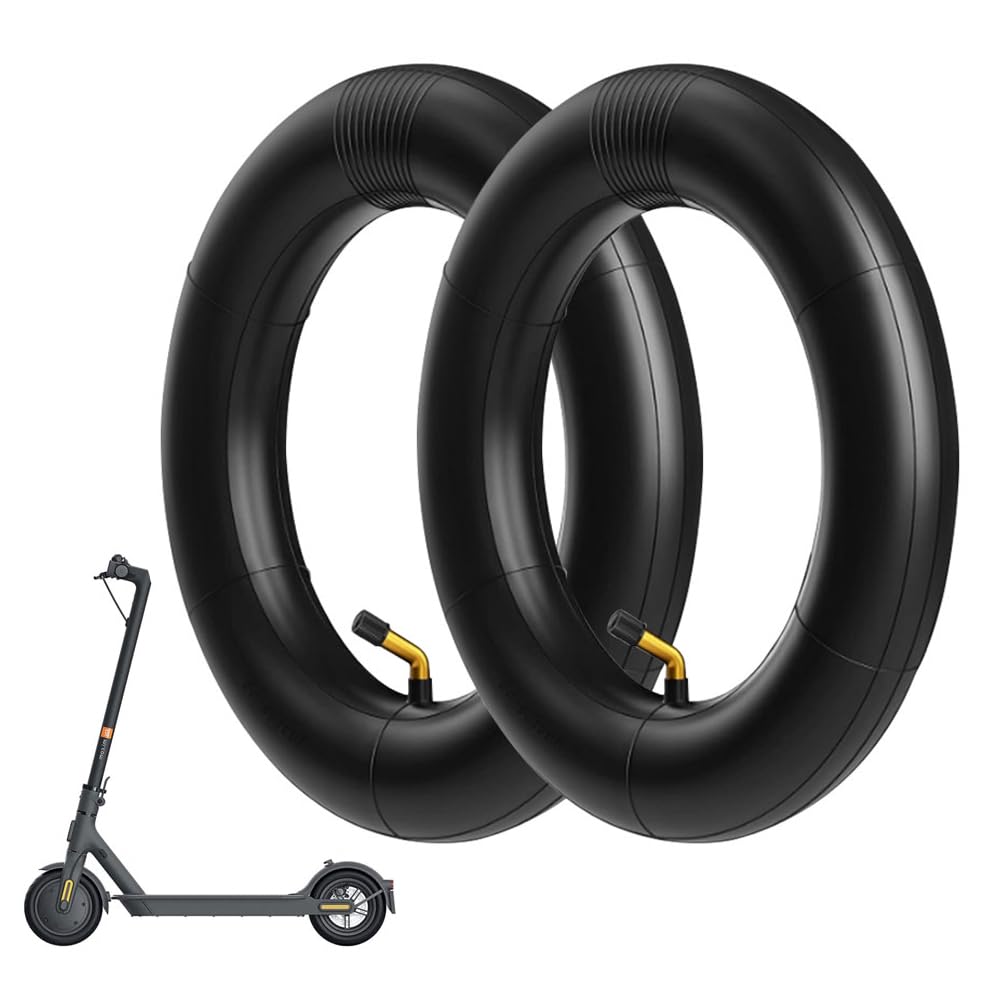 Photo 1 of 10x2.125 Inner Tubes TR87 angled Valve Stem 2 PCS Heavy Duty Tubes for 10x1.90 10x1.95 10x2 54-152 2-wheel Electric Balance Scooter Kid's Bike Bicycle Tricycle Trike Stroller Self Balance Scooter Tire