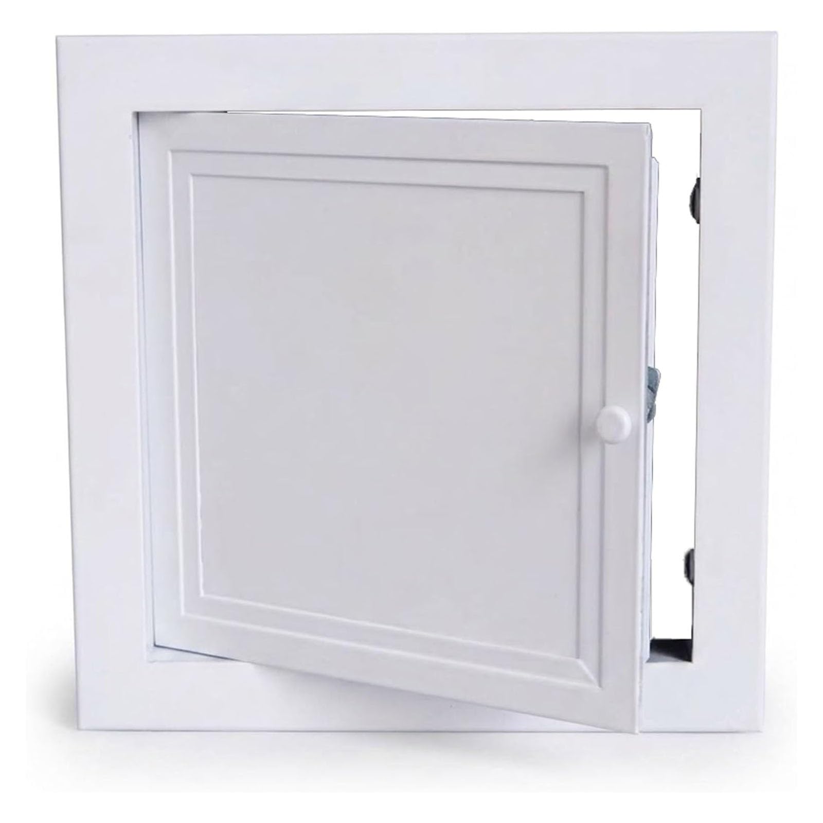 Metal Access Panel for Drywall 15 30 50 66 76cm Aluminum Wall Door Frame with Galvanized Steel Panel Ceiling Inspection Door for Plumbing Electrical Valve Cover White Attic(24x20in/60x50CM)