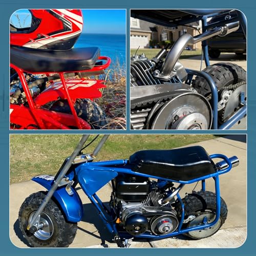 Image of Color Central long Exhaust Pipe For Coleman CT100U FRP GMB100 Predator 79cc 98cc 3HP Engine Mini Bike