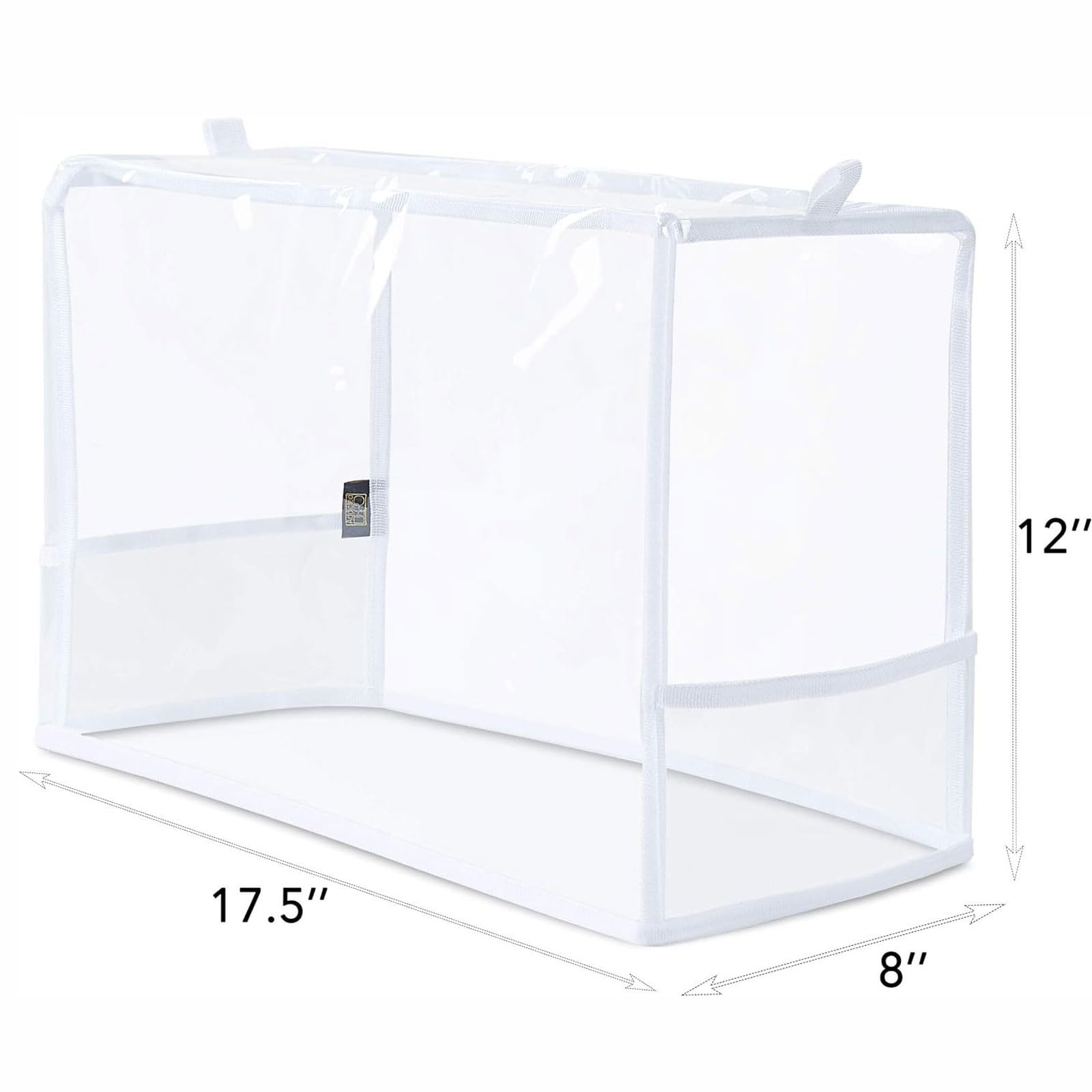 Funda Antipolvo portátil para máquina de Coser, PVC Impermeable y Resistente a los arañazos con 2 Bolsillos, Funda para máquina de Coser, Bolsa de Almacenamiento de Herramientas