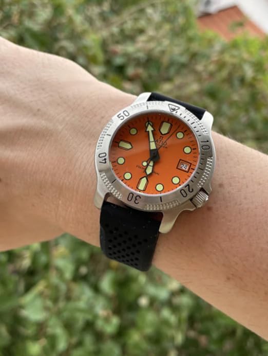 Image of RATIO FreeDiver Professional Dive Watch Sapphire Crystal Quartz Diver Watch 200M Water Resistant Diving Watch for Men
