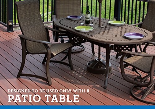 Abba Patio 9Ft Patio Umbrella Outdoor Umbrella Table Market Umbrella With Push Button Tilt And Crank & Pool, Beige & Us Weight Durable Fillable Umbrella Base Designed To Be Used #TOP5