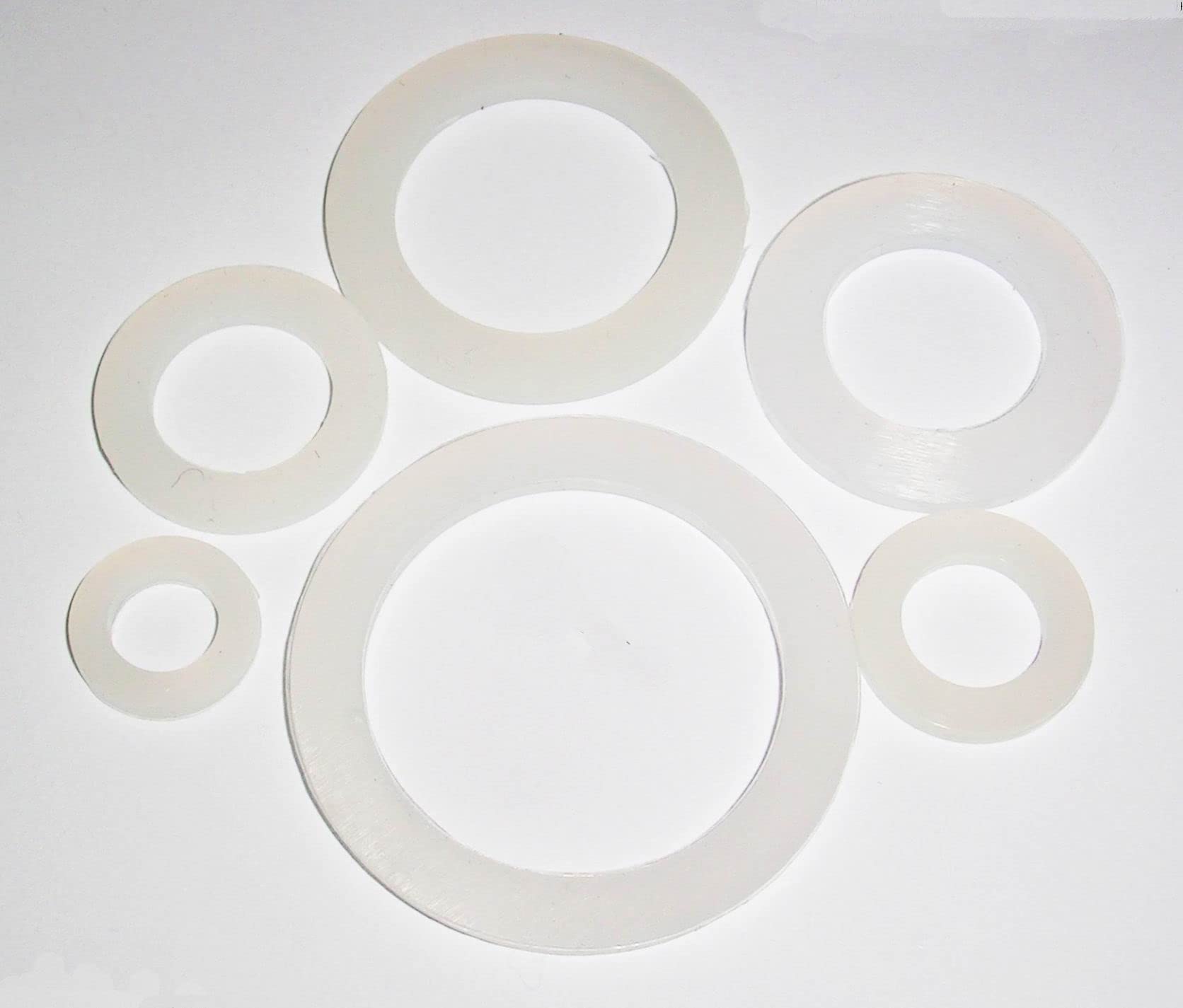 20pcs?Silicone?sealing Gasket 40X24X3mm Adapt to water pipe connection sealing