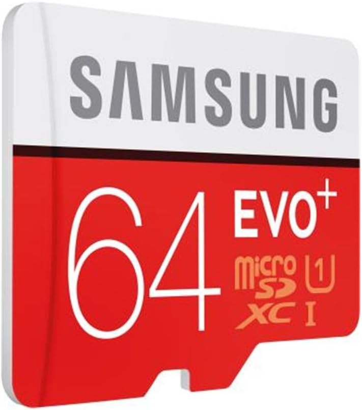 Samsung 64GB EVO Plus Class 10 Micro SDXC with Adapter 80mb/s (MB-MC64DA)