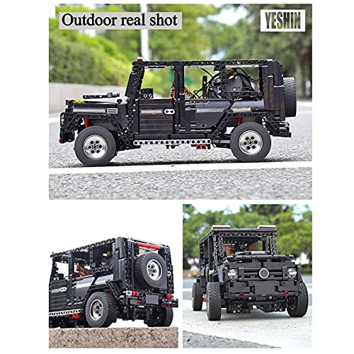 Technik Ferngesteuert Geländewagen Bausteine, Mould 13070, Auto mit Motors und Licht, Klemmbausteine Bauset Kompatibel… – Bild 4