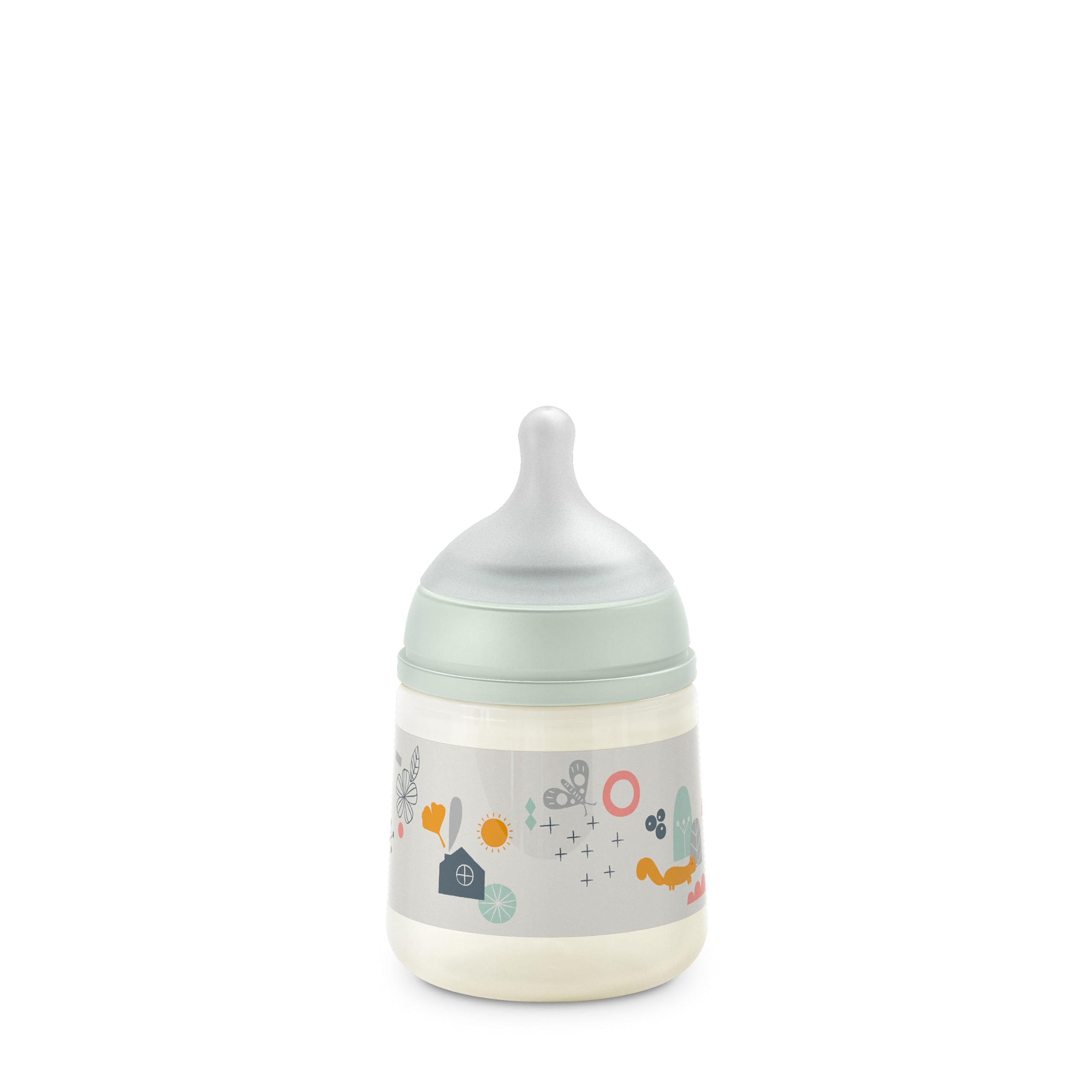 Suavinex, Biberón Anticólico de 360 ml con Tetina Fisiológica SX Pro de Silicona, de Flujo Denso (L), para Líquidos Densos, Apto Papillas Líquidas. Bebés +6 Meses. Birdies, Verde — view 38