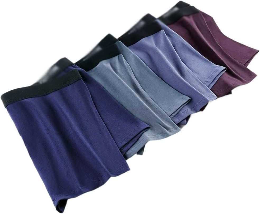 Box Pack of 4 Printed Cotton Men's Underwear