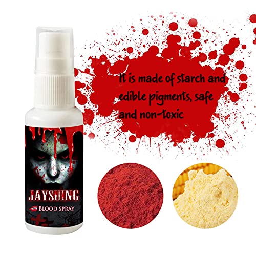 luning Halloween falso sangue realista falso spray de sangue de Halloween, maquiagem de Halloween, r