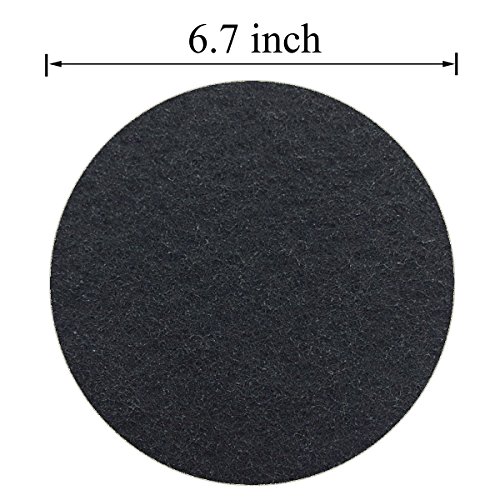12 Pack Charcoal Filters For Kitchen Compost Bin Pail Replacement Filter Countertop Home Bucket Refill Sets, Round #TOP6