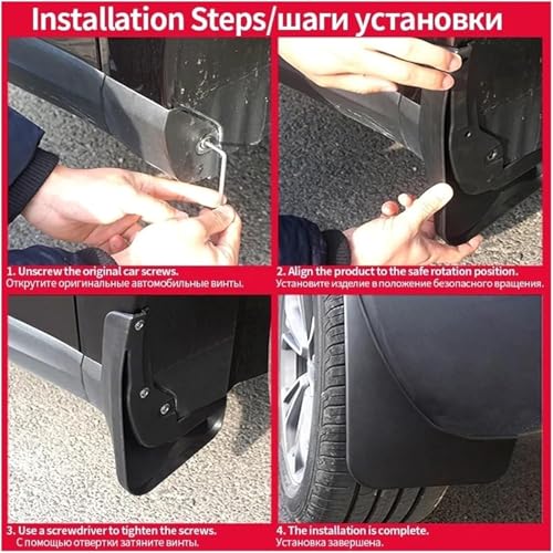 Garde-Boue Skoda Karoq Accessoire Roue Avant Arrière Protection Auto - 3