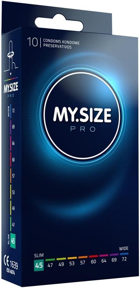 Ultra Thin Condoms 3 Pieces (45 Size) - Odorless, Long Lasting, Sustainable, Premium Quality for Enhanced Pleasure and Sexual Health - Proper Fit Reduces Risks and Enhances Protection