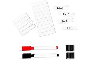 Baseball Lineup Magnets with Extra Strength - Perfect Visual Magnetic Board