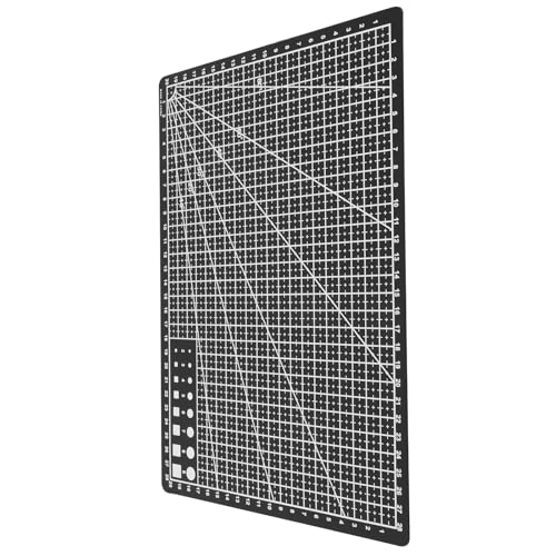 BELLIFFY Tapete de Corte A4 Doble Cara 30×22 CM Antideslizante para Manualidades y Costura Base de Corte Cuadrícula Herramienta Resistente para Artesanía y Bricolaje