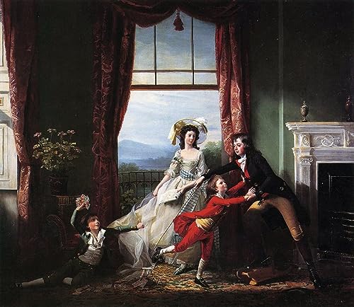 Tableau la famille Stillwell grand format pour habiller un mur vide de chambre