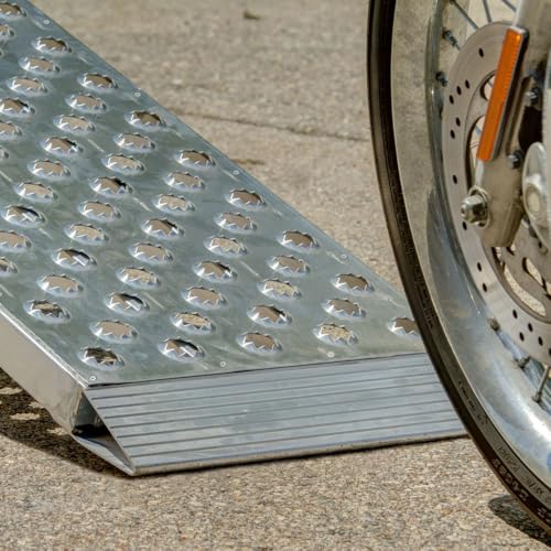 Rampa Plegable Para Motocicleta Big Boy 8 pies Aluminio miniatura 5