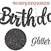 Paintball Happy Birthday Banner Glitter Black Paintball Birthday Party Decorations 2PCS Paintball Themed Shooting Game Banner Decor for Paint Ball Splatter Splash Party Supplies