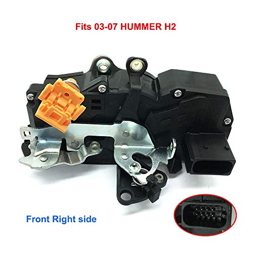 Door Lock Actuator 15816393 for Hummer H2 Front Right Side Passanger Door Lock Latch Actuator Assembly Motor 2007-2003