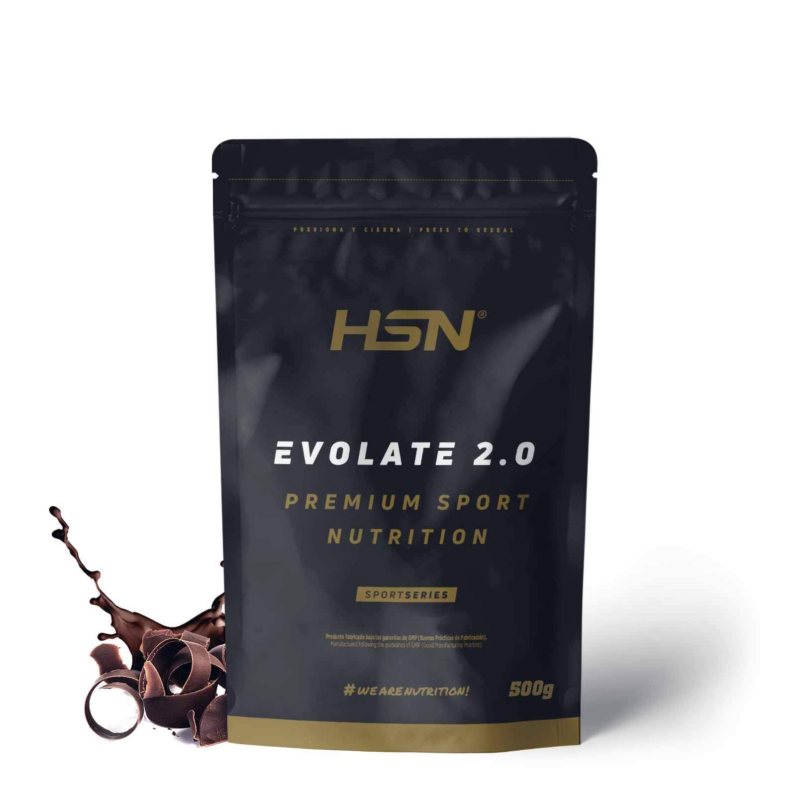 HSN Aislado de Proteína de Suero CFM Evolate 2.0 | Chocolate 500g | Whey Protein Isolate 90% + Enzimas DigeZyme® | No Incluye Dosificador | No-GMO, Vegetariano, Sin Gluten ni Soja