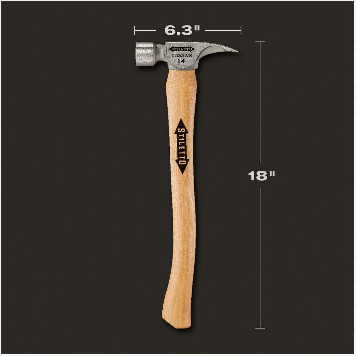 Stiletto 4932352584 Hammers Ti14SC-H18-1pc