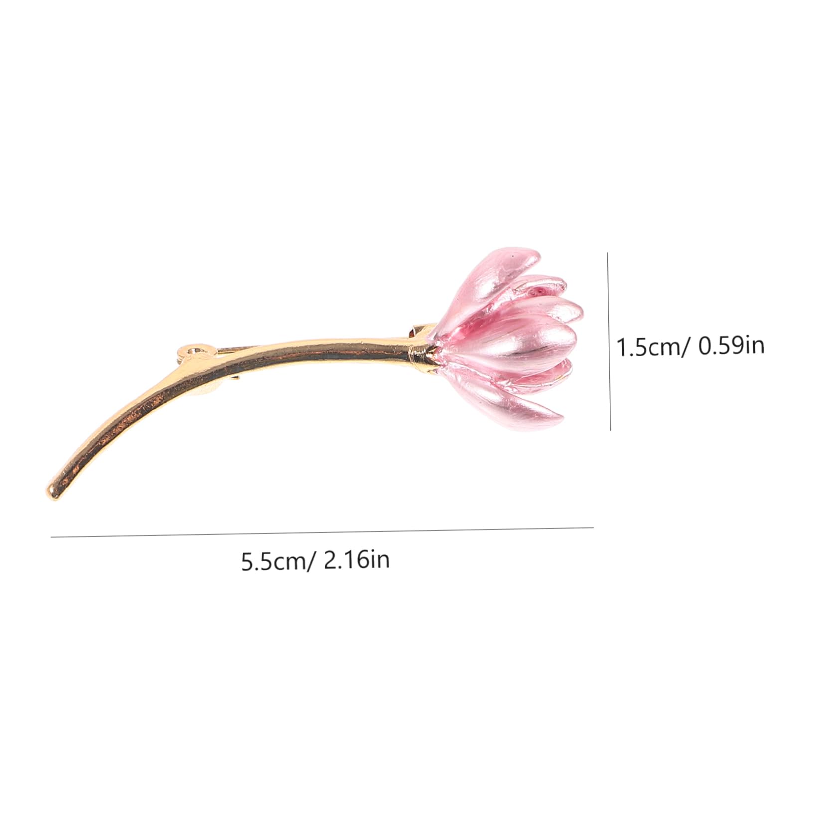 Broches con Forma de Flor de Lirio dormilona, Elegantes y Modernos, Ideales para la Solapa de la Mujer.
