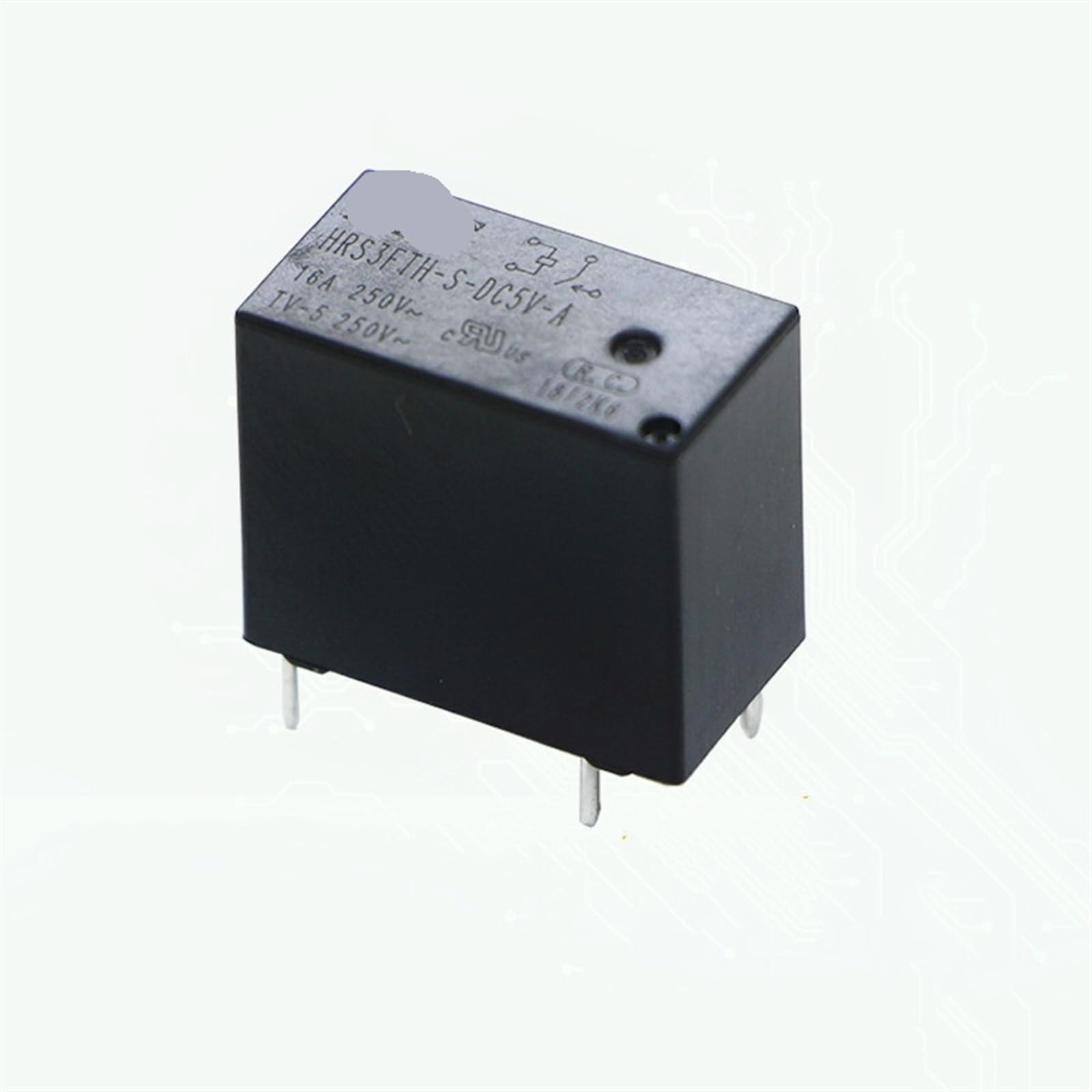 Relé HRS3-S-DC5V-A compacto de 4 pines con alta capacidad de carga de 10A 2