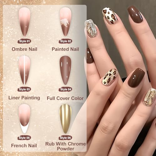 Image of 40 Colors Nail Pigment Powder Palette, Ombre Color Pigment Powder for Nails, Professional Nail Supplies Manicure DIY Accessories for Beginners Home, C