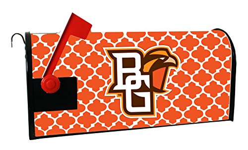 BOWLING GREEN STATE FALCONS MAILBOX COVER-BOWLING GREEN STATE UNIVERSITY MAGNETIC MAIL BOX COVER-MOROCCAN DESIGN Officially Licensed Collegiate Product
