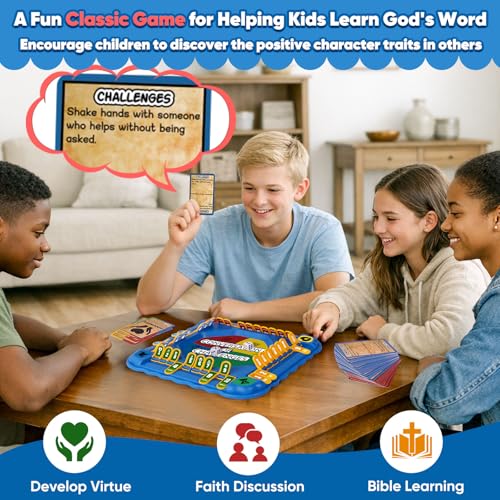 Juego de mesa Garybank Bible Conversation para niños miniatura 5