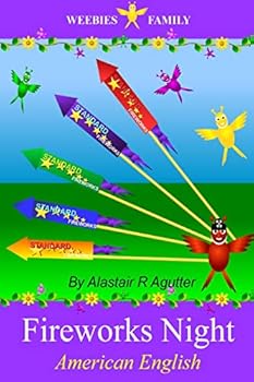 Paperback Weebies Family Fireworks Night American English: American English Language Full Color Book