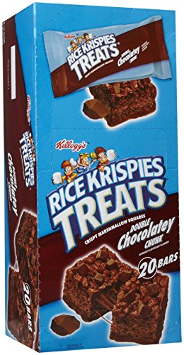 Kellogg's Rice Krispies Treats Double Chocolatey Chunk Bars-1.3 o...