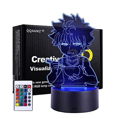 QQAAMZ Lampada Led 3d De Anime Hunter X Hunter Killua Y Gon Para