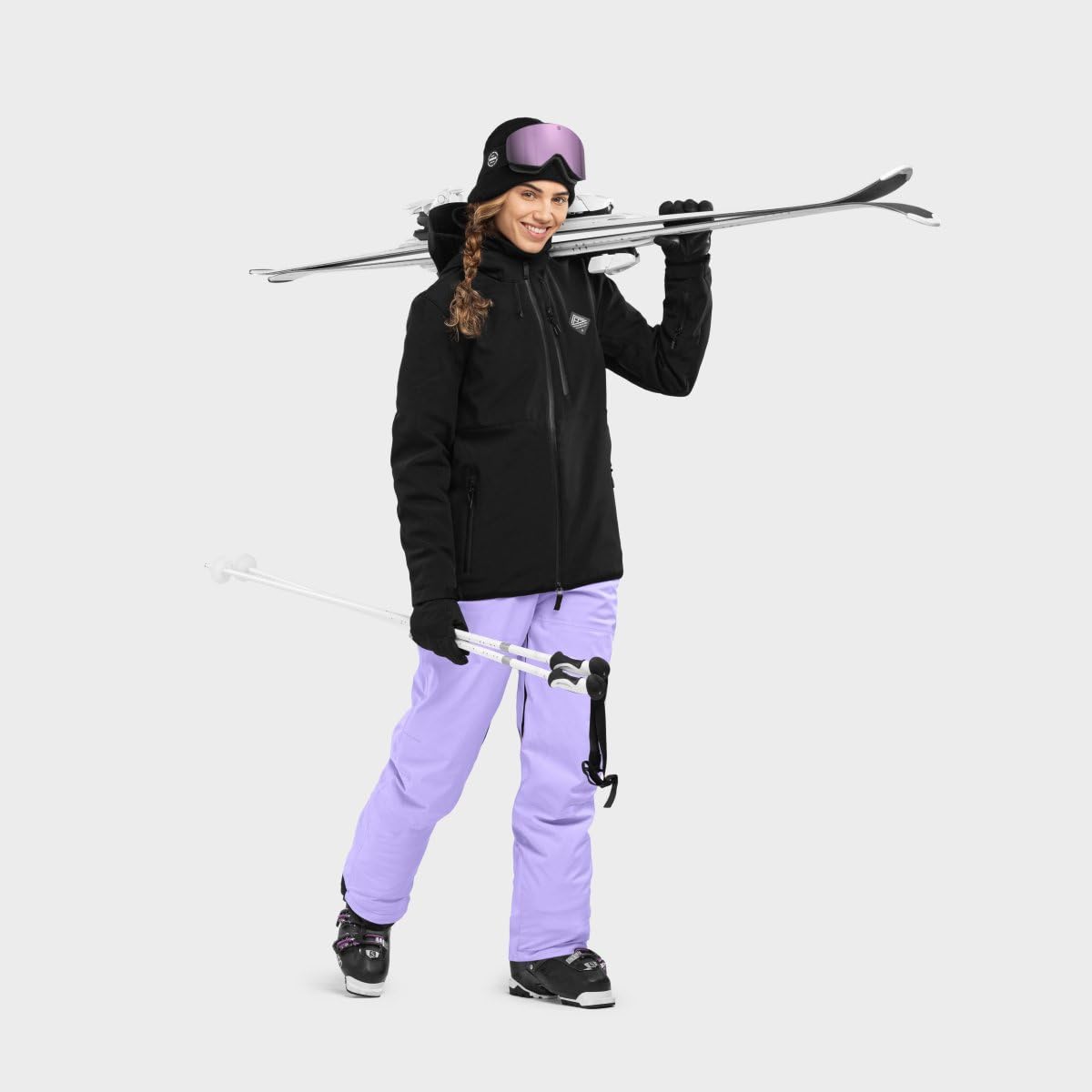 SIROKO - Giacca Softshell da Sci da Donna W2-W Kalima