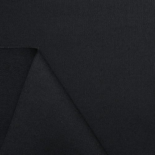 日本紐釦貿易 オックス 巾112cm×10m切売カット ブラック B29000Z-D66-10M