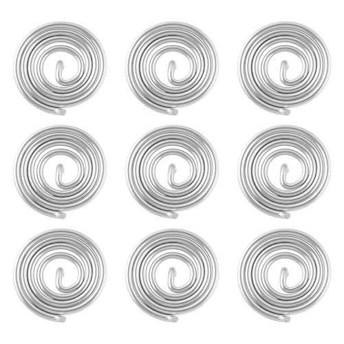 Image of Aluminium Spring (Set-9) || Anticlock Wise Spring || Vastu Spring Remedy || Vastu Remedy || Direction-North Easte, North,NNE ||
