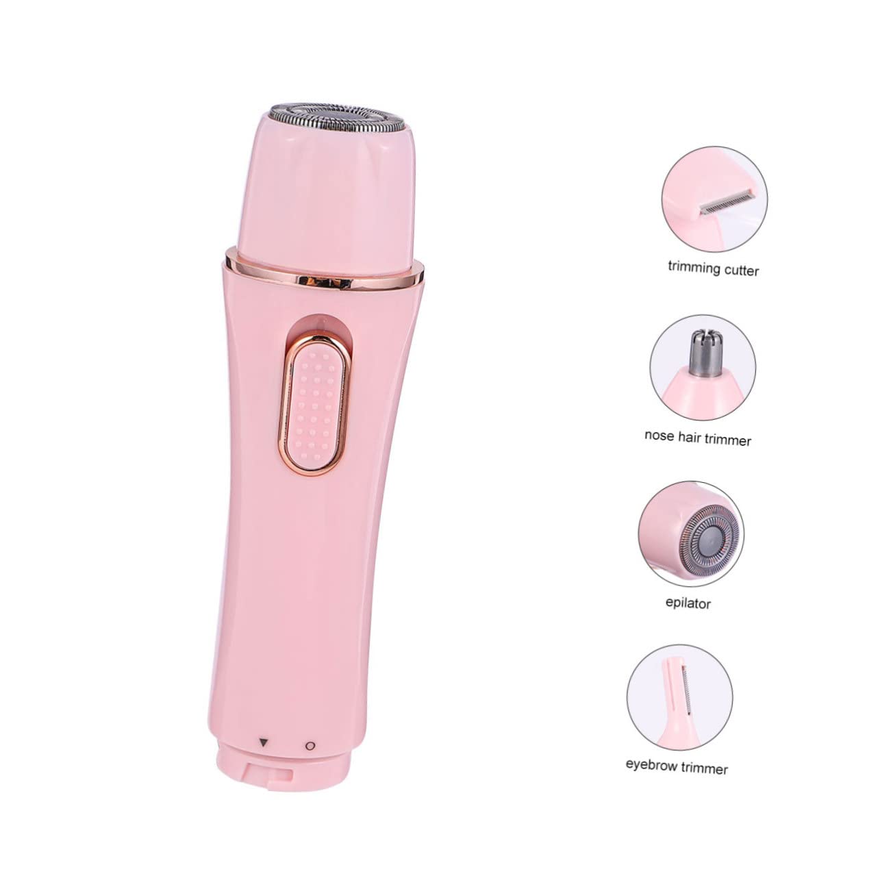 Rasoio Elettrico Ricaricabile Usb Per Donne Depilatore Per Corpo Sopracciglia e Naso Rimozione Painless e Portatile e Facile Da Usare