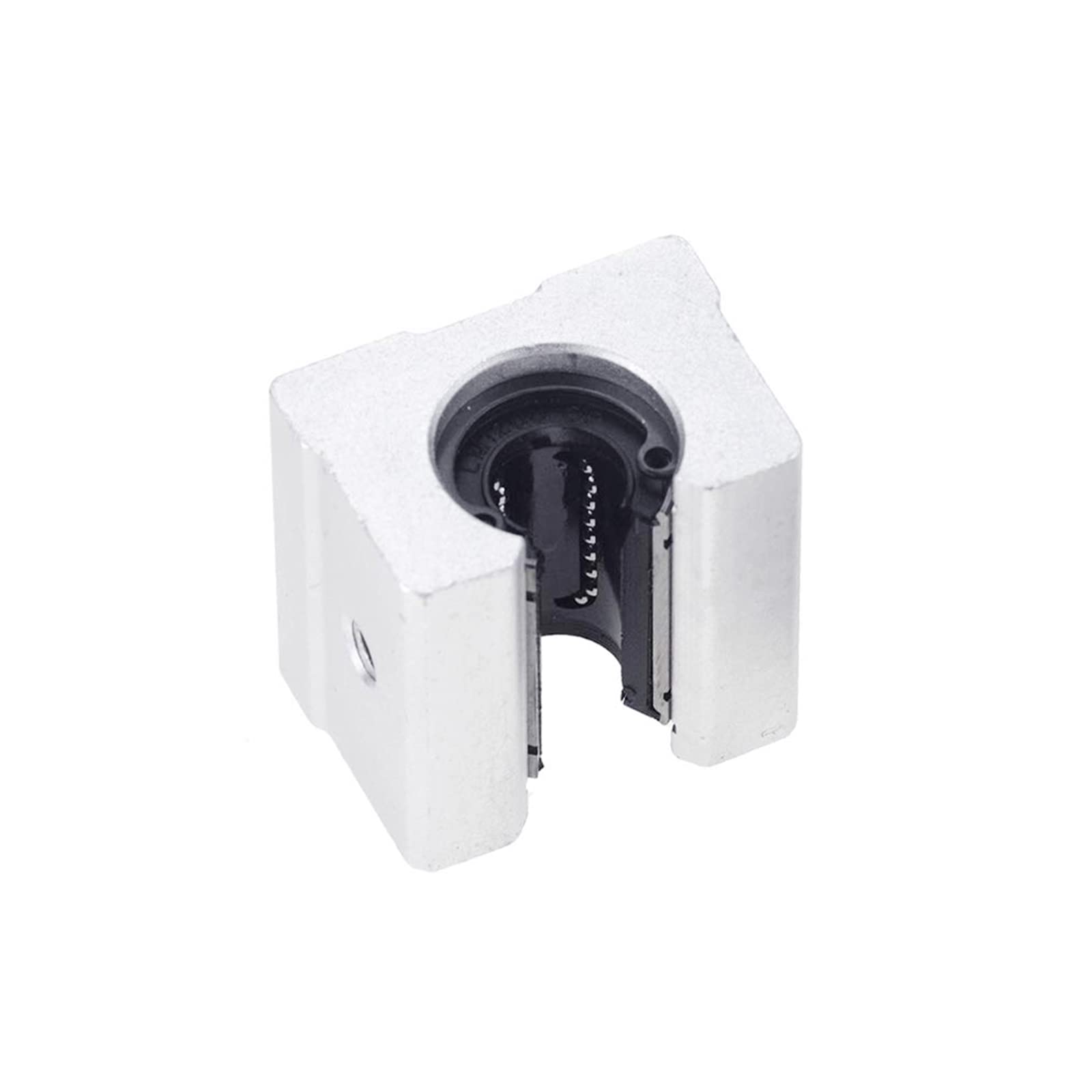 4 blocchi lineari con cuscinetti a sfera SBR per guida lineare SBR, parti in alluminio CNC (20 mm, 4)