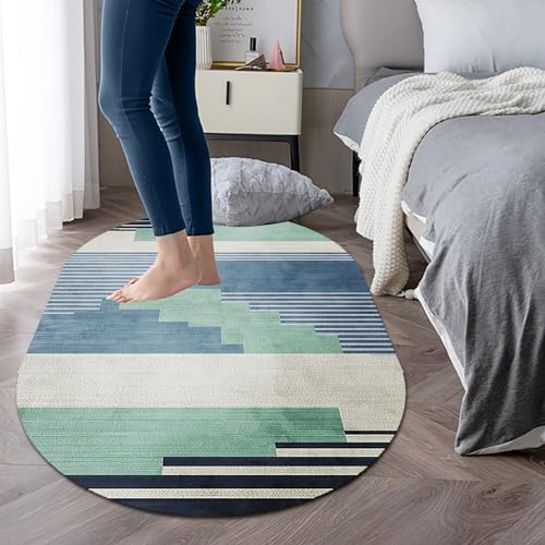 Tapis à poils courts lavable moderne 90x150 cm