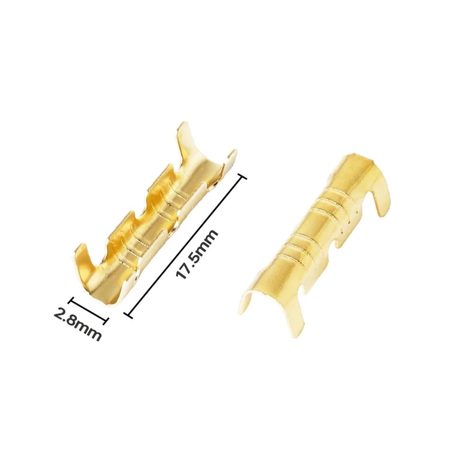 Lot de 300 cosses à sertir en U for câblage rapide de 0,5 à 1,5 mm² et gaine thermorétractable(300PCS SN48B)