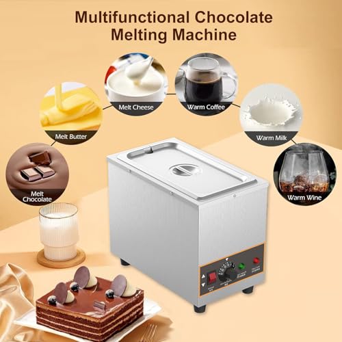 Máquina para templar chocolate 800W 2.5 l x2 miniatura 3